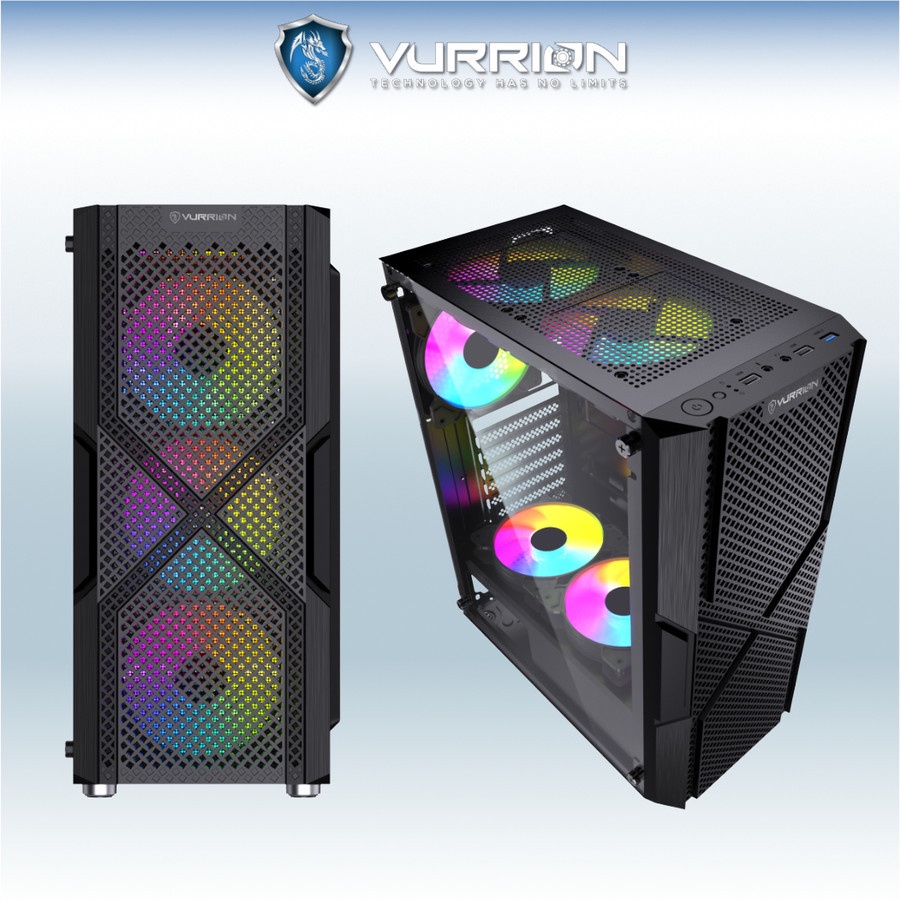 CASING GAMING VURRION BLACXBOLT NEW