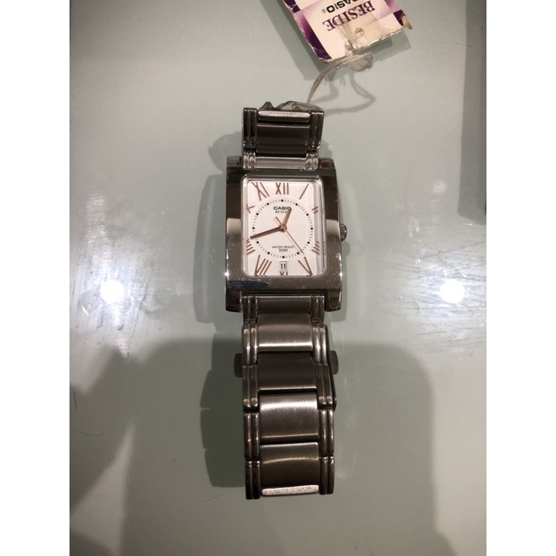 Jam Tangan Pria Casio Original &amp; Garansi Resmi 1 Tahun Formal BEM-100D-7A3