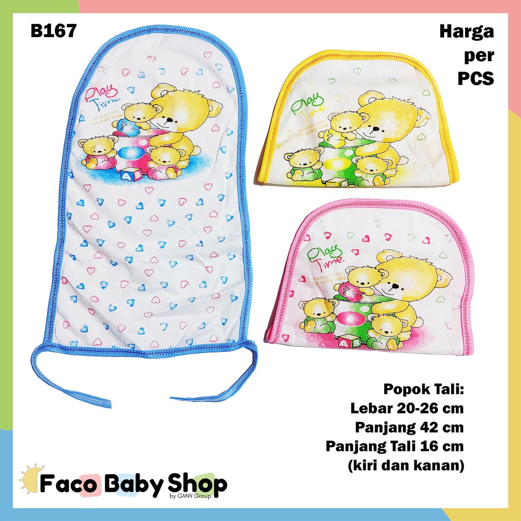 K11 Popok Tali Bayi Nita Qurniati Sni Warna Putih Gambar Beruang Lucu Murah Unisex