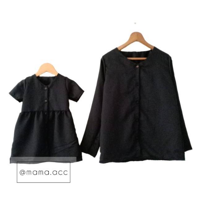 Couple Atasan Mom and Dress Daughter baju kembar ibu dan Couple Atasan Mom and Dress Daughter baju kembar ibu dan
