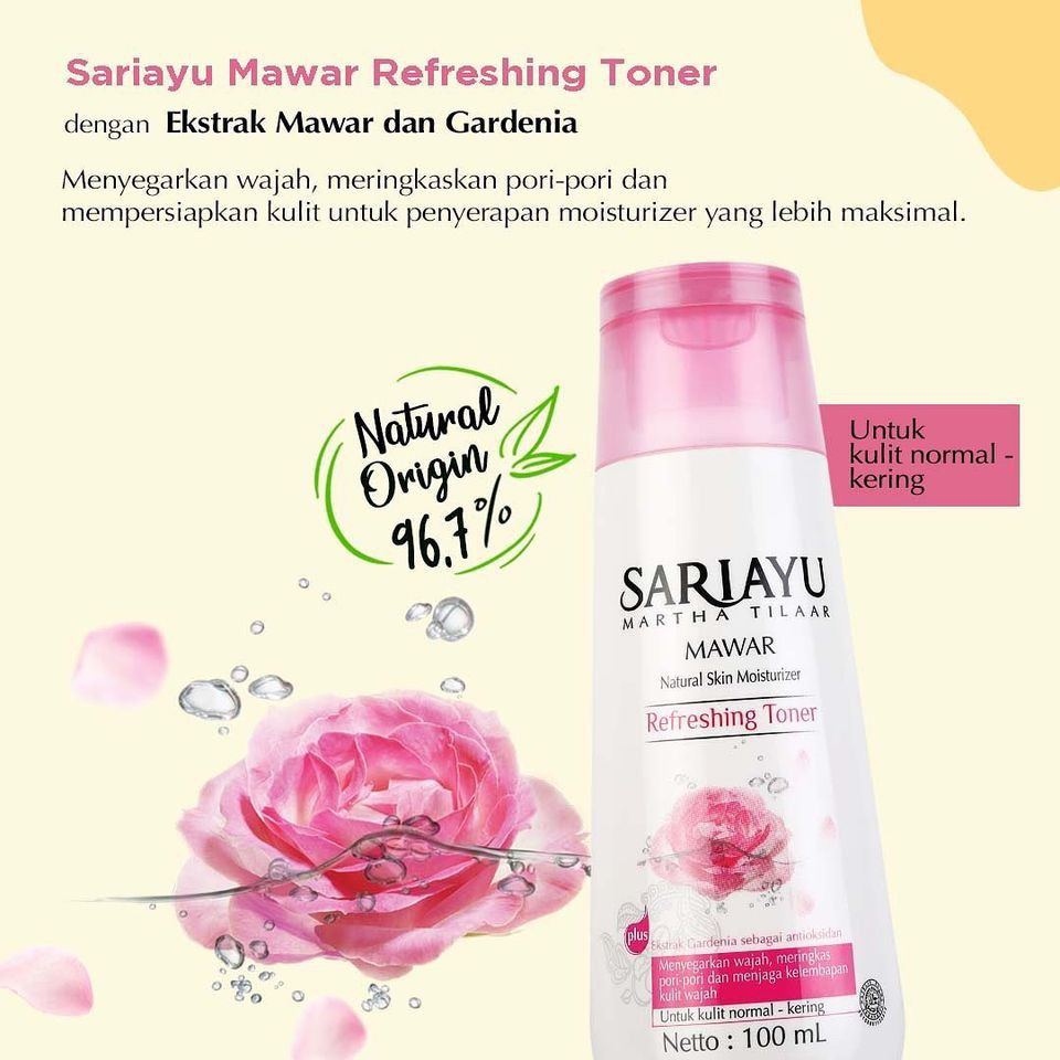 SARIAYU REFRESHING TONER