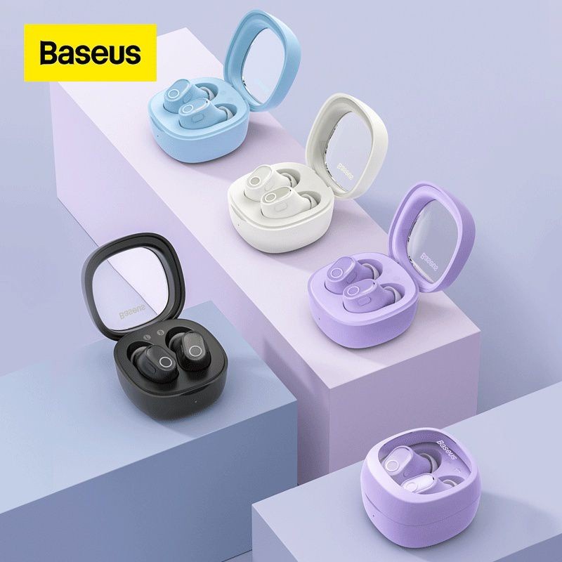 BASEUS ORIGINAL True Wireless Stereo Bluetooth Earphone WM02 Mini Earbuds TWS Headset Ori