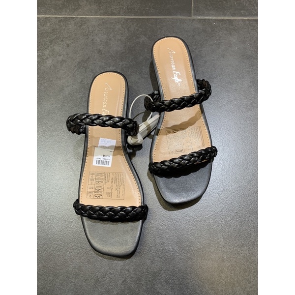 American eagle Tippy Black payless sandal wanita