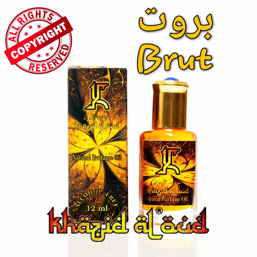 Khazid Al Oud - Parfum Brut Original | Parfum Pria Tahan Lama 24 Jam