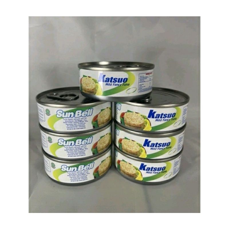 sunbel tuna katsuo 70gr campuran umpan pancing