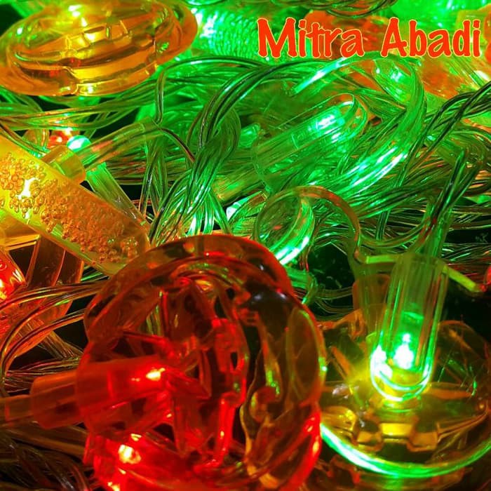 Aksesoris Lampu Natal Model Tabung Air 1 Sett = 10 pcs