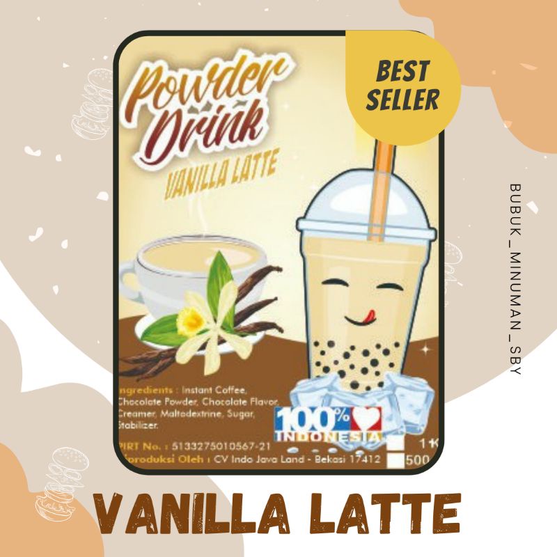 

Javaland Bubuk Minuman Rasa Vanilla latte Kemasan 1kg