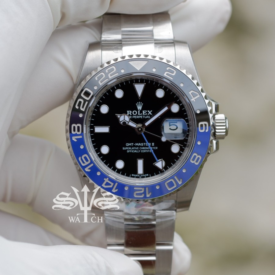 Jual Promo Rolex GMT Master II 126710 BLNR Batman 904L SS ARF 1-1 Best  Clone Import Garansi 1th Indonesia|Shopee Indonesia