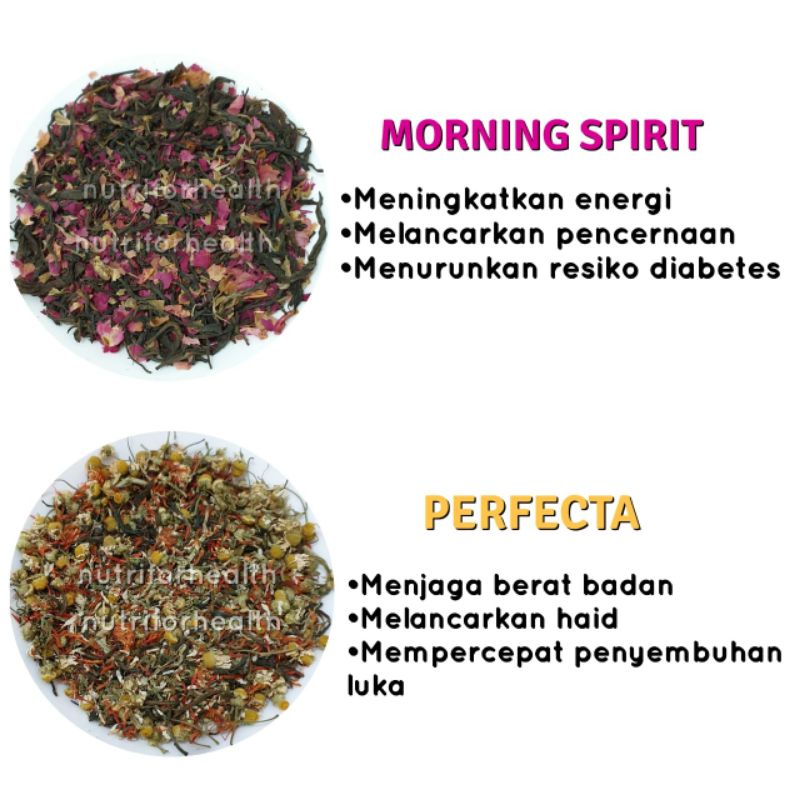 Special Tea Blend Series | Blended Tea Premium tersedia Non Caffeine