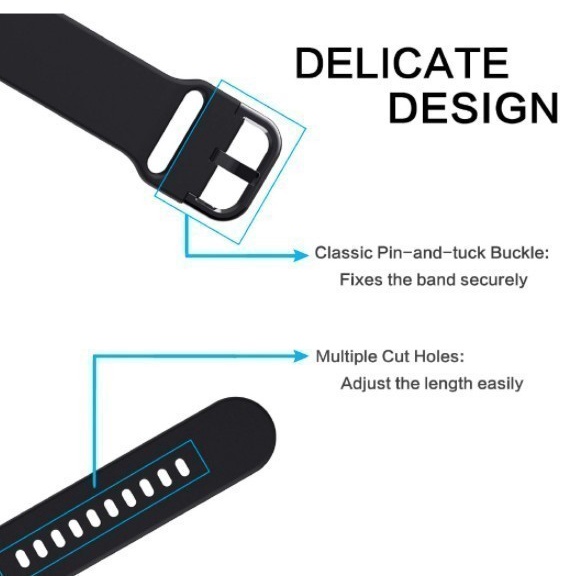 ATS ATL Watch Strap Eggel Tempo 3 Kotak - Tali Jam Tangan 20mm Rubber Silikon