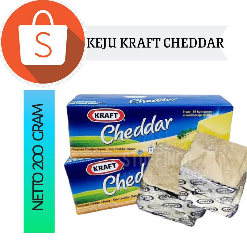 

keju kraft repack 200 gram