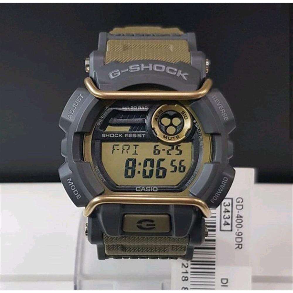 Langsung Order Jam Pria Casio G-Shock GD-400-9 Original Garansi Resmi Casio 2 Tahun Berkualitas