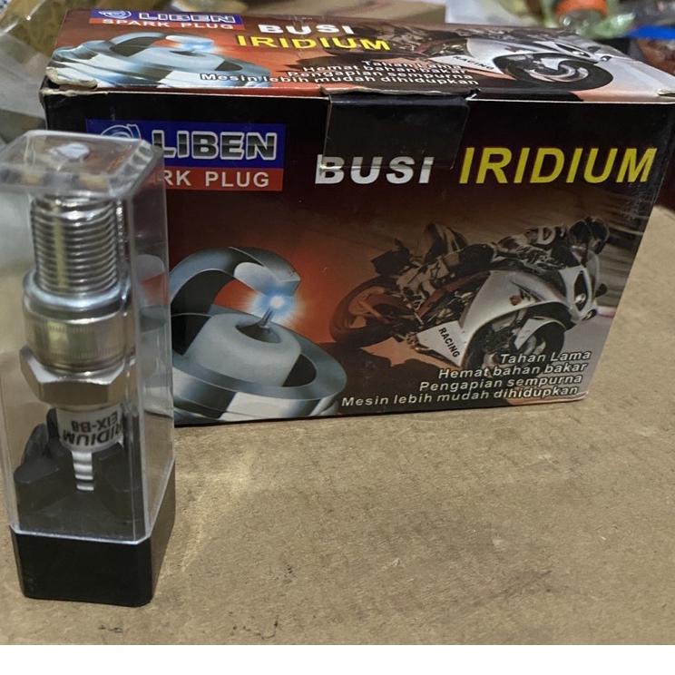 ➨fs Baru BUSI IRIDIUM Racing BP5ES BP5 - LIBEN EIX B8 Ninja 2 Tak RXZ RZR RGR Satria 2 Tak 67