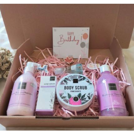 NEW HAMPERS BOX GIFT BOX KADO SCARLETT WHITENING ORIGINAL DSG54546WE
