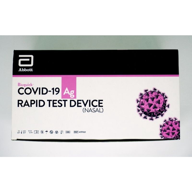 (Original) Abbott Bioquick Nasal 25 Pc (swab hidung 2 cm) ED 2023 Exp Lama Termurah