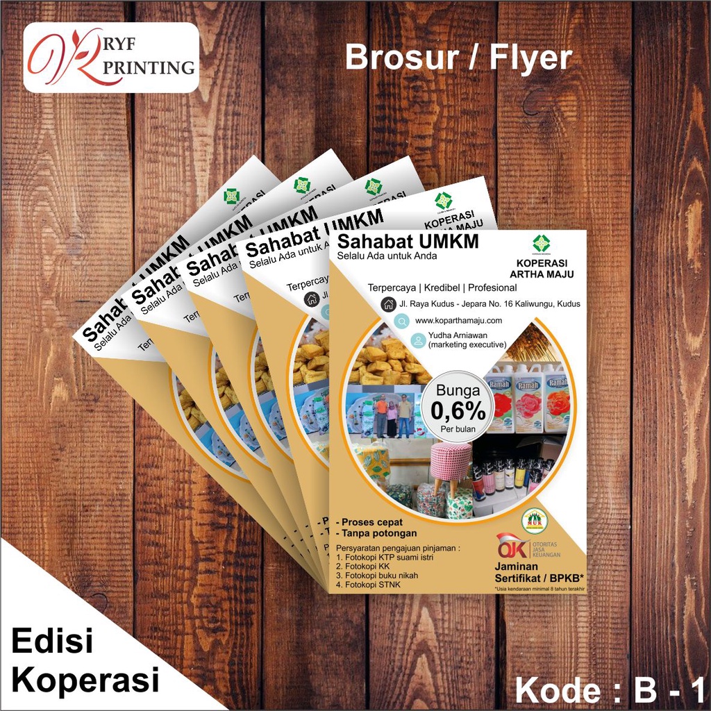 

BROSUR / FLYER EDISI KOPERASI