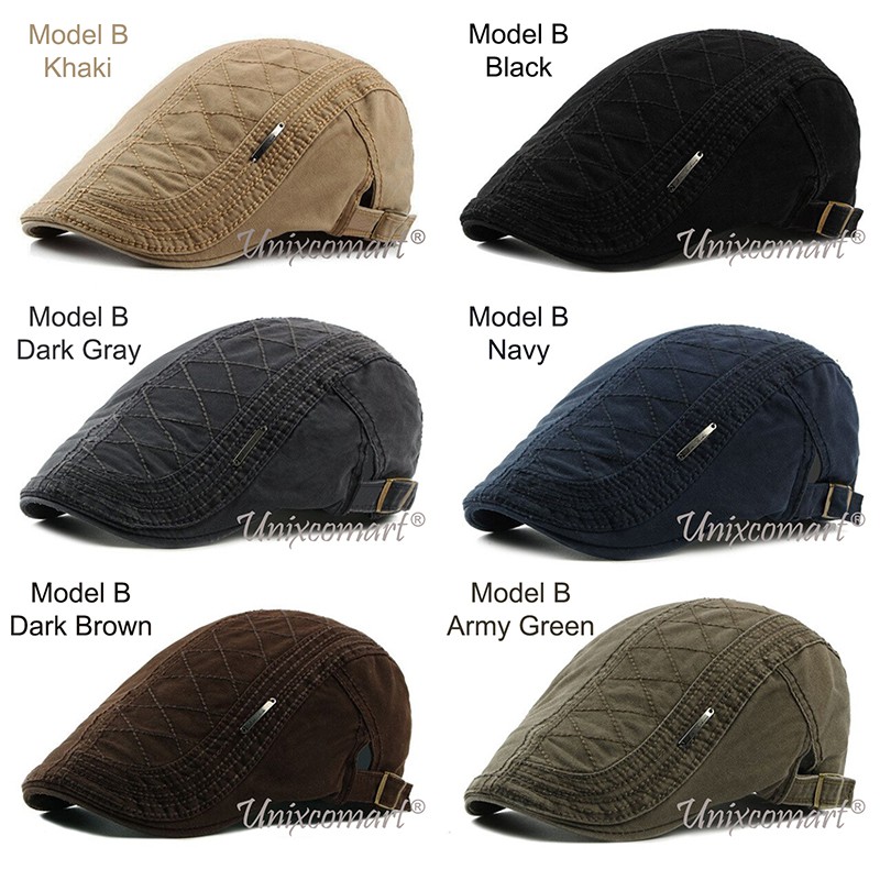 Patino Hat Topi Flat Cap Pet Pelukis Sutradara