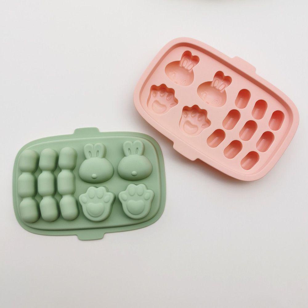 Populer Silicone Nibble Tray Sosis Homemade Bakeware Nibbler Feeder Dapur Gadget Cetakan Makanan