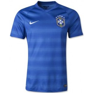 jersey bola NIKE GRADE ORI  Brazil Away World Cup 2014 Qatar Official | Import China | Piala Dunia
