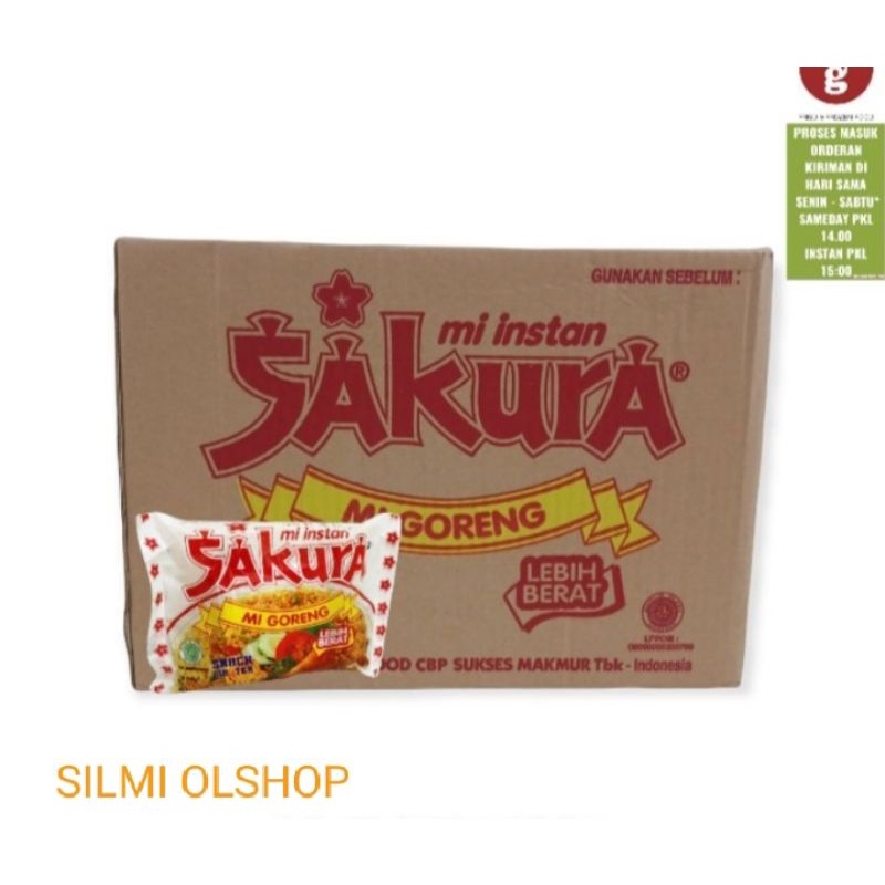 

MIE GORENG SAKURA isi 40pcs 1 dus