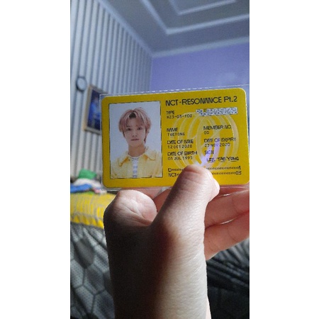 AC TAEYONG ID CARD TAEYONG