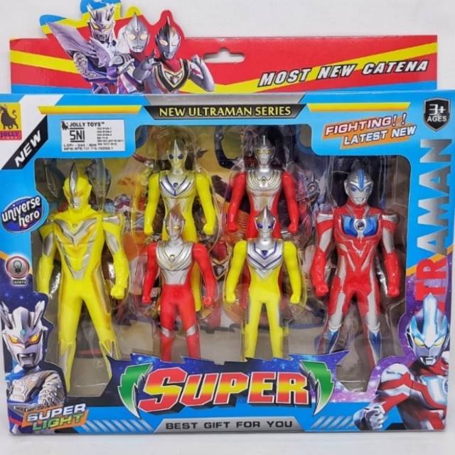 Mainan Robot Ultraman - Mainan Anak Cowok - AN