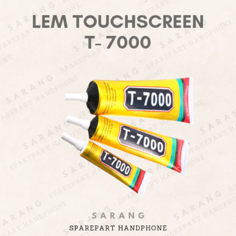 

LEM TOUCHSCREEN LEM LCD T-7000 110ml LEM BERWARNA HITAM TAHAN LAMA