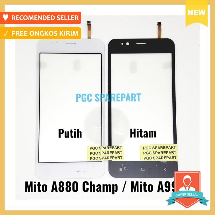 Original Touchscreen Mito A880 Champ Mito A990 Layar Kaca Sentuh Ts Shopee Indonesia
