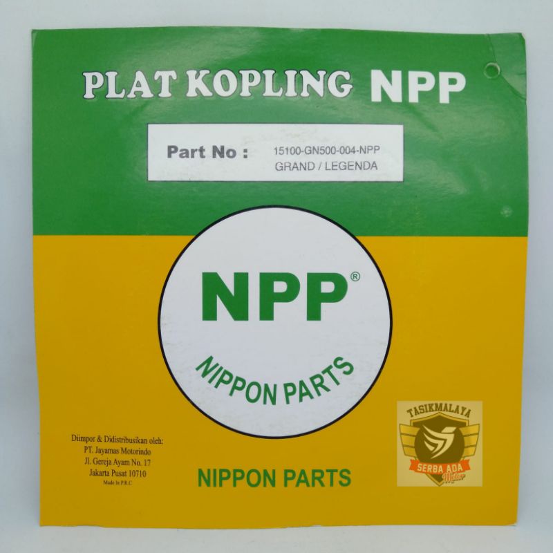 PLAT KOPLING KAMPAS KOPLING GRAND / LEGENDA 100% Original NPP