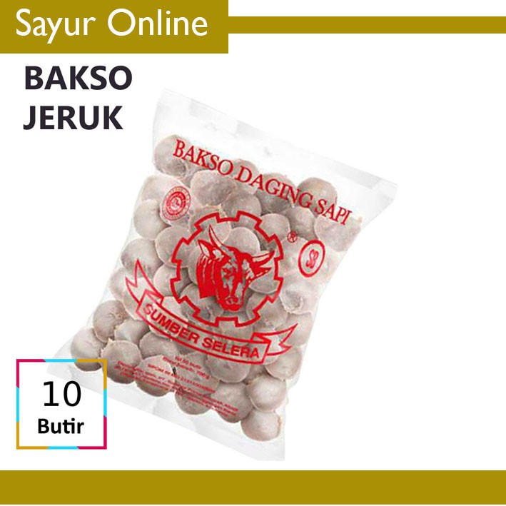 

[Sayuronline] BAKSO JERUK SUMBER SELERA [10 Butir]