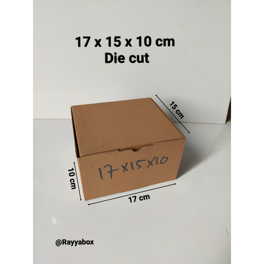 

Kardus box uk 17x15x10 cm box die cut /kardusaksesoris/boxpizza