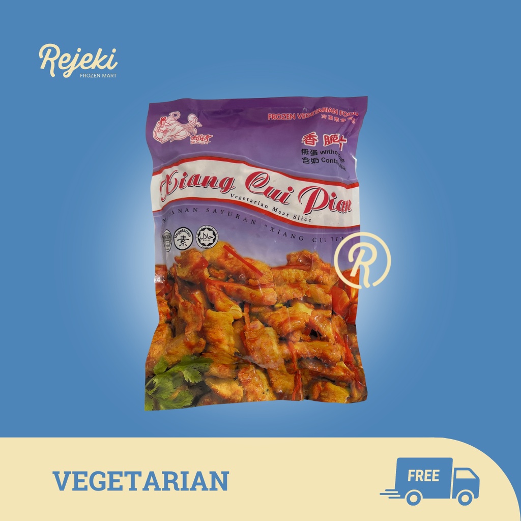 

SXZ Xiang Cui Pian Vegetarian Crispy Meat 1kg - Rejeki Frozen Mart