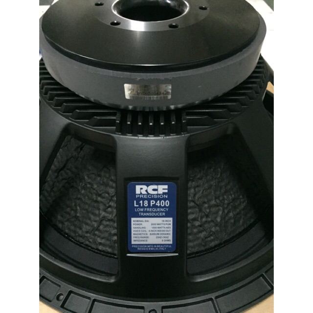 speaker rcf l18p400