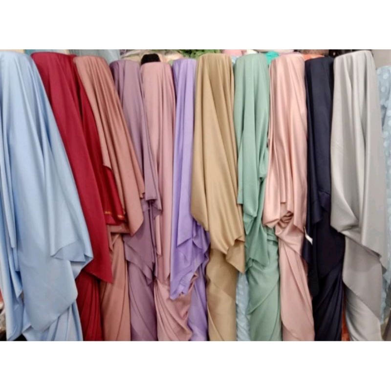 Kain Satin Roberto Cavali/kain furing/bahan seragam bridasmaid pesta/wedding dress