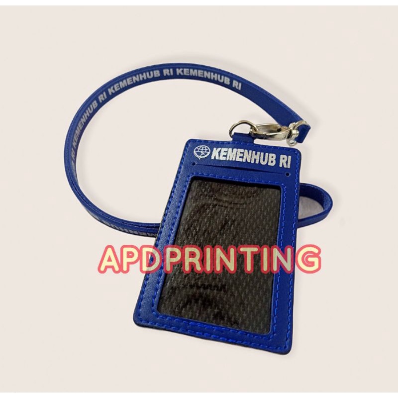 

ID CARD TALI KEMENTERIAN PERHUBUNGAN RI (KEMENHUB RI) BIRU DOFF 4 SLOT CARD