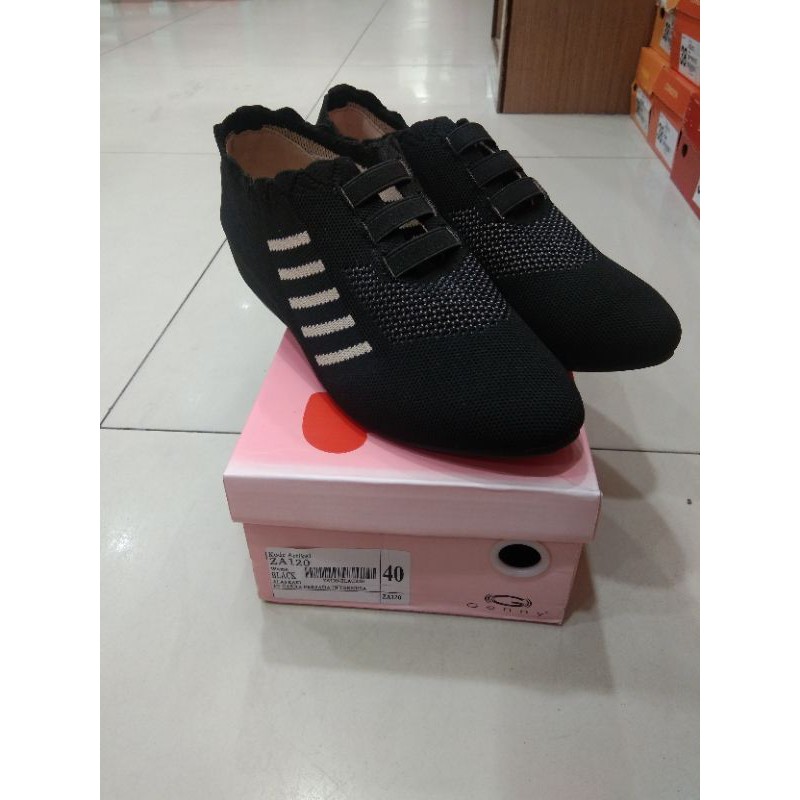 sepatu casual wanita hak dalam wedges