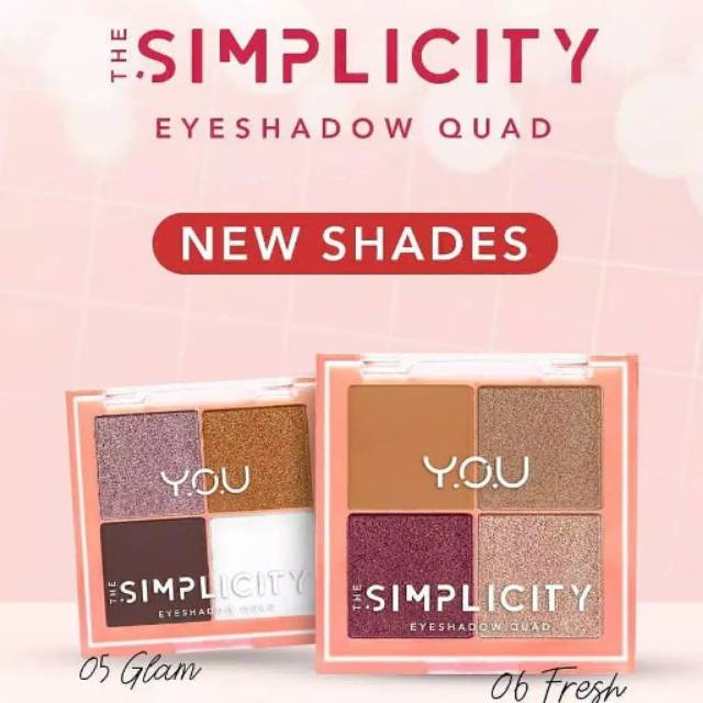 ★ BB ★ Y.O.U Simplicity Eyeshadow Quad - YOU Eyeshadow