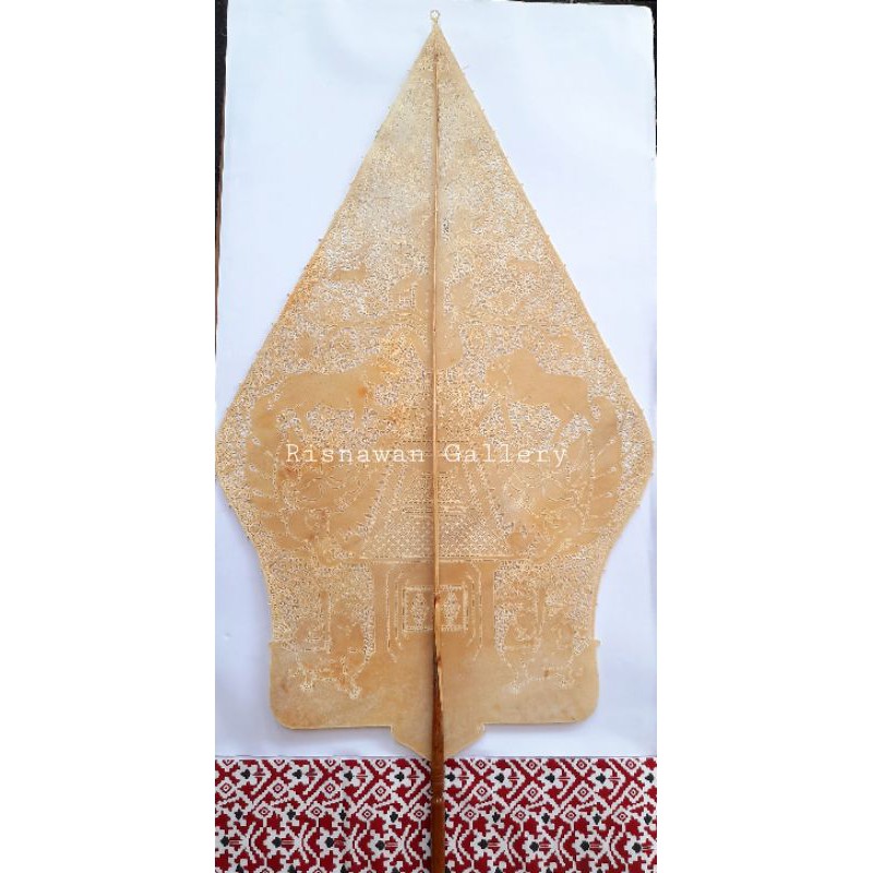 Wayang Kulit Gunungan (kayon) Putihan Standar  PentasPedalangan