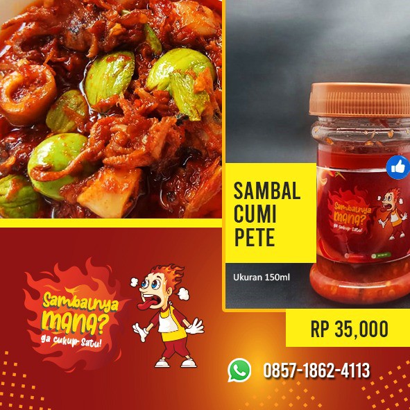 

Sambal Cumi Pete