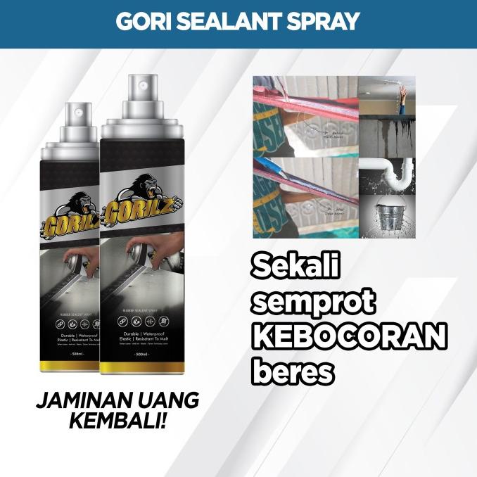 GORI SEALANT SPRAY - SEMPROTAN AJAIB ANTI BOCOR ([PAKET HEMAT 2BOTOL)