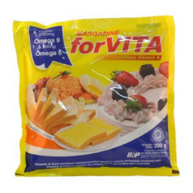 

Margarine Forvita sachet 200 gram