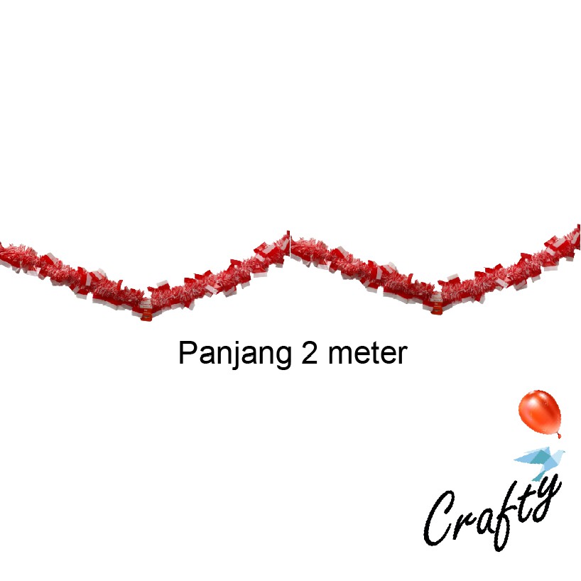 Slinger BENDERA Gantung Merah Putih Dekorasi Hut RI