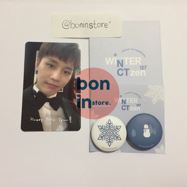 NCT 127 - Taeil Winter Fanmeet Set (Photocard + Magnet)