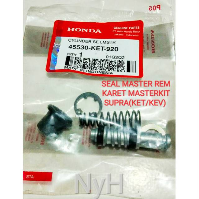 Seal master rem depan supra revo megapro KET S680