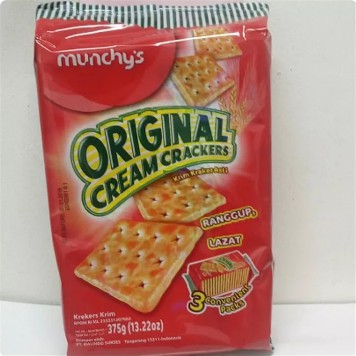 

MUNCHY S ORIGINAL CREAM CRACKERS