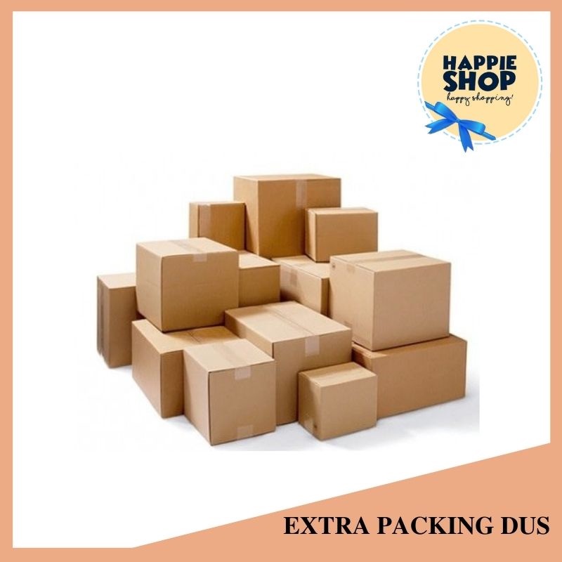 extra packing dos tambahan supaya aman dus ekstra lapisan paket