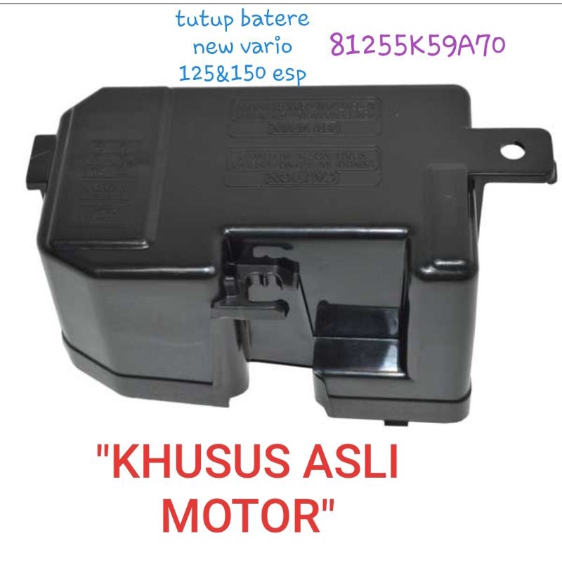AHM COVER BATTERY, TUTUP AKI, TUTUP BATERE, ORIGINAL,NEW VARIO 125&150 esp, sparepart motor honda as