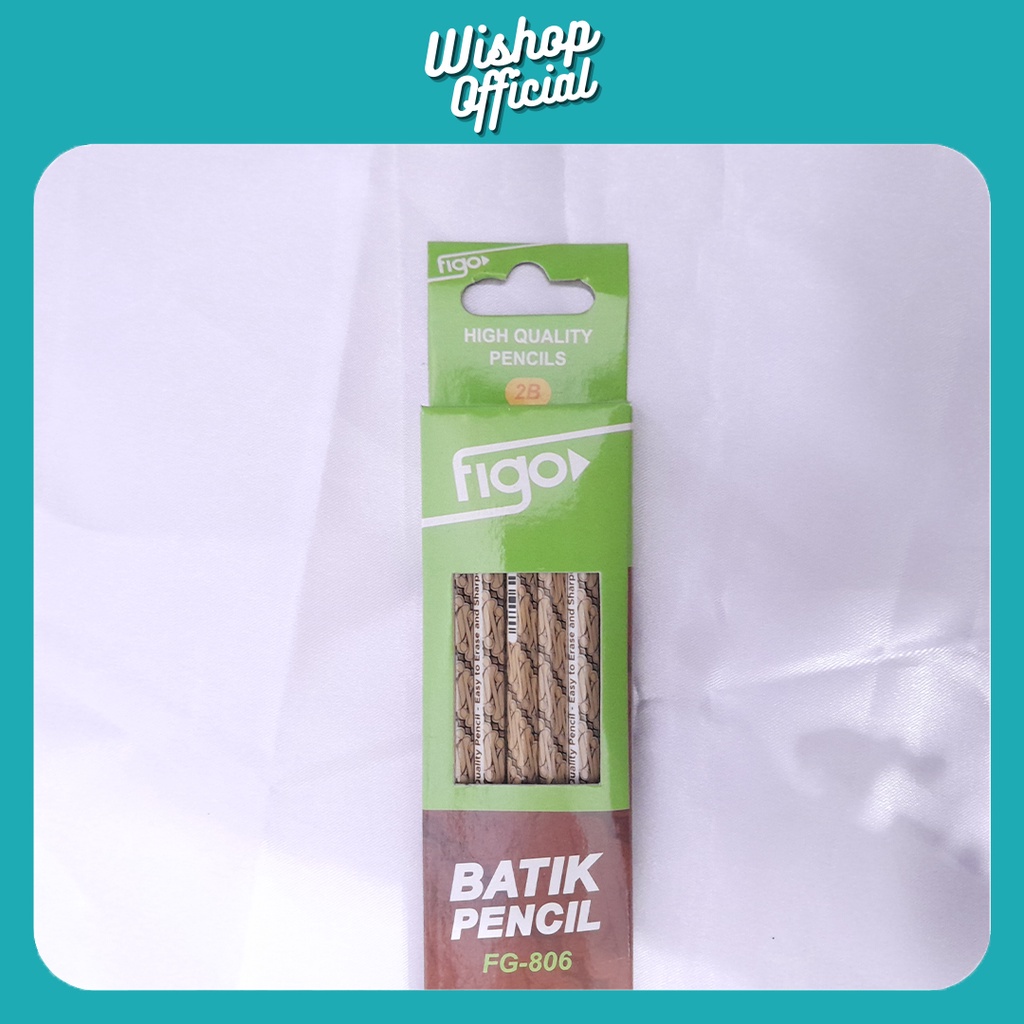 

Pencil 2B figo batik pensil 2B batik/pensil 2B/pensil batik