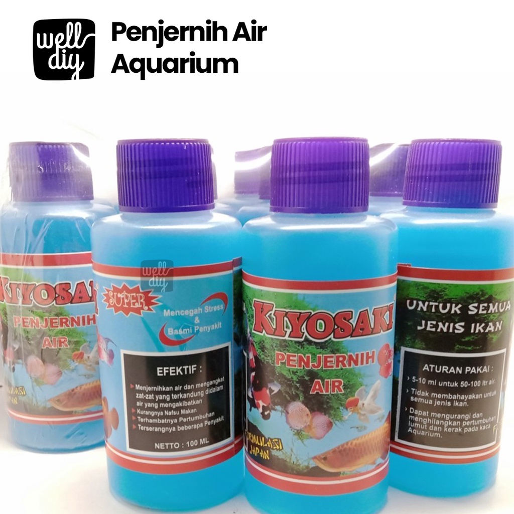 Penjernih Air Aquarium Kolam - 100 ml