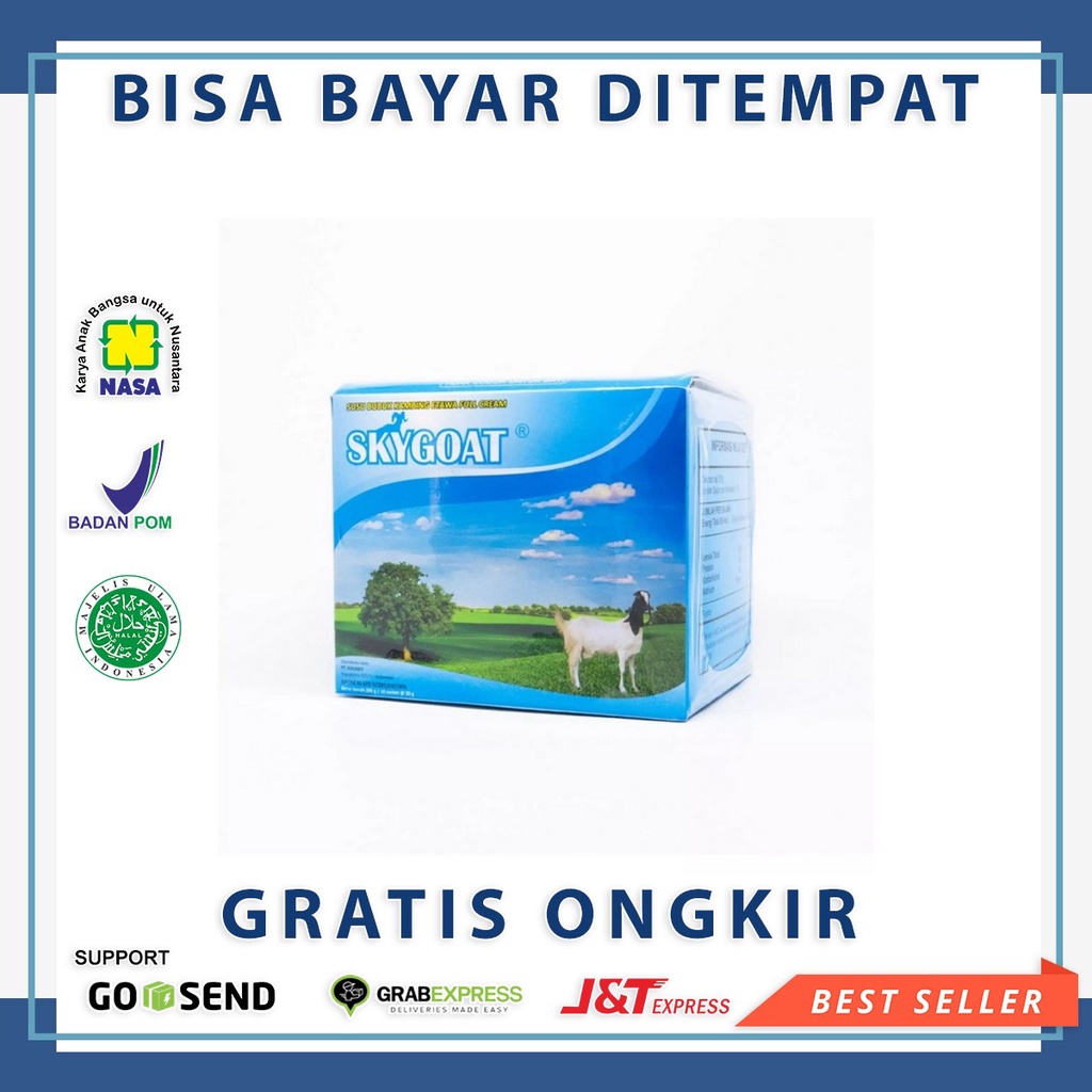 

Sky Goat Susu Kambing Etawa Bubuk Full Cream | SkyGoat Original - Susu kambing Murni